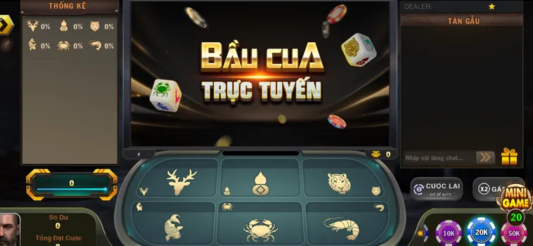 Bầu Cua Live Tại Gem88 Trò Chơi Dân Gian Đổi Thưởng Uy Tín Đẳng Cấp 2026