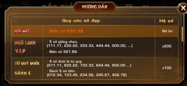 Trải Nghiệm Cảm Giác Hồi Hộp Cùng Game Nhanh Bốc Biển Số Tại Gem88
