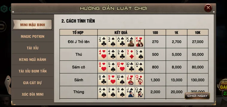 Mini Mậu Binh Tại Gem88 Đỉnh Cao Game Bài Đổi Thưởng Uy Tín Nhất 2026