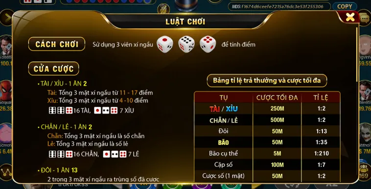 Khám Phá Thế Giới Đẳng Cấp Tại Tài Xỉu Sảnh Rồng Tại Gem88