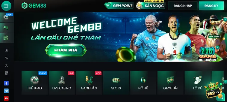 Gem88 - Nhà Cái Gem 88 - Cá Cược Trực Tuyến Đẳng Cấp Quốc Tế